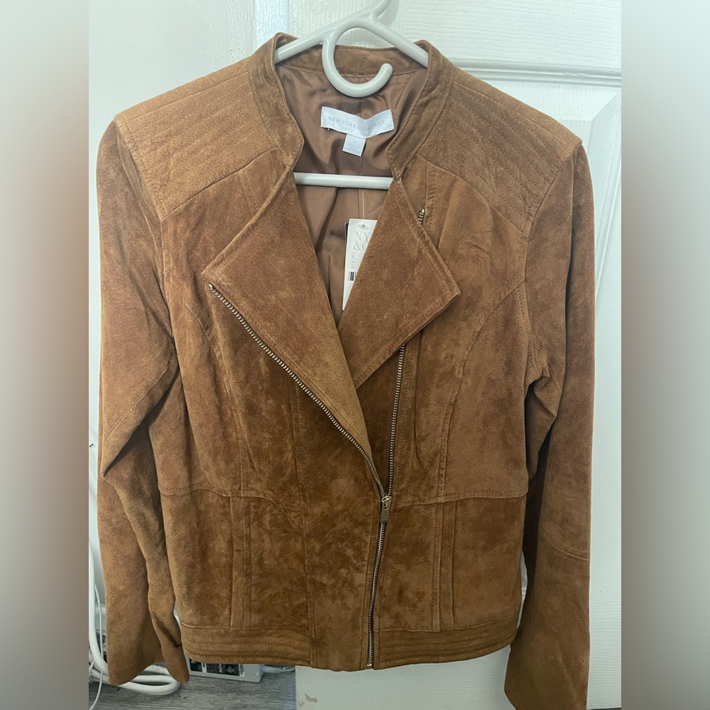 New York & Company Tan Jacket